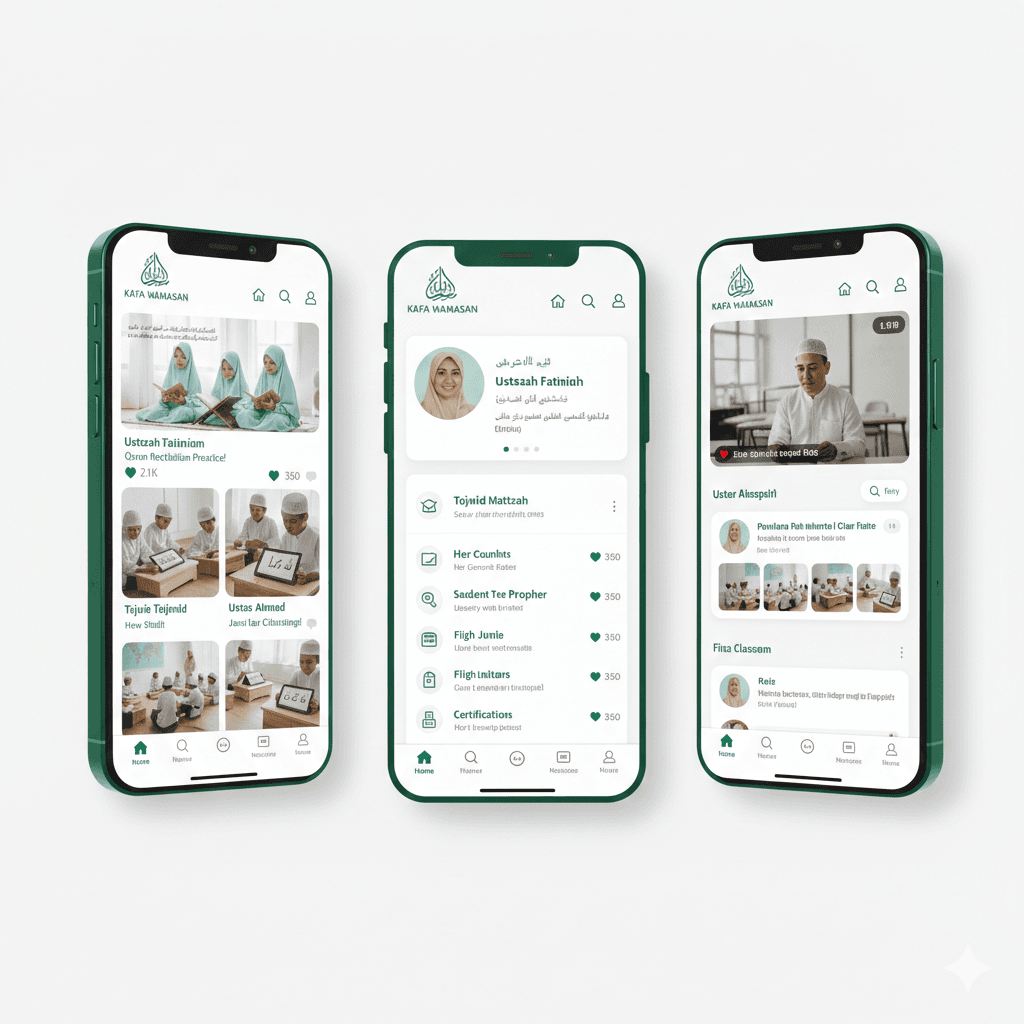 KAFA Wawasan App Mockup